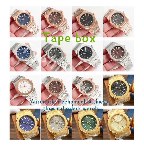 Montre à Quartz pour hommes, classique, de luxe, à la mode, à batterie, tout en acier inoxydable, bracelet traditionnel de 42mm, saphir super lumineux, étanche, formel