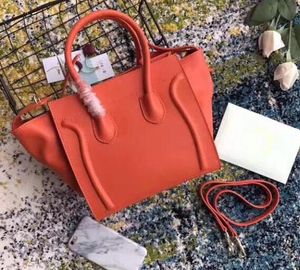 Klassieke Dames Tassen Dames Casual Tote Luxe Designer Handtas Echte Koeienhuid Lederen Schoudertas Vleermuistas Met Pols Portemonnee Tas Boston Handtassen