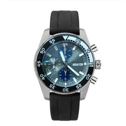 Classique luxe hommes militaire Sport montres hommes japon Quartz montre pilote horloge bracelet en caoutchouc Date montre-bracelet Reloj Hombre1717
