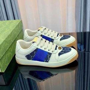 Chaussures de luxe classiques Marques Chaussures de sport Chaussures décontractées Canvas Panneau en cuir Chaussures pour hommes