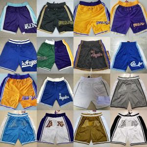 Classic Man XS-XXXL Just Don Basketball Shorts Los 24Angeles 8 BlackMamba avec poche Respirant Beach Short Hip Pop Sweatpants