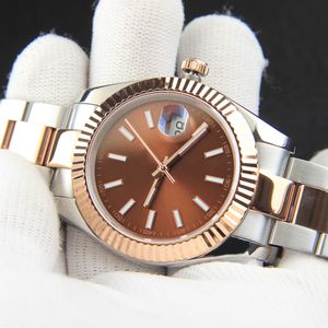 Montre classique pour hommes, montre-bracelet mécanique automatique 41mm, Montre-bracelet d'affaires, Montre De Luxe pour hommes