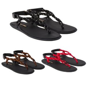 Classic Master Designer Flats suave sandale femme sandale sandals sandalias de lujo coloridas zapatos de tamaño estándar ajustables