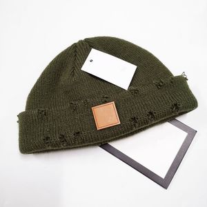 Bonnet classique de styliste pour hommes et femmes, chapeau tricoté de luxe, couleur à la mode, pour Couple, décontracté, pour l'extérieur, chapeaux froids, hiver 2022