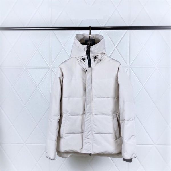 Chaqueta clásica para hombre, chaqueta de plumón de diseñador, chaqueta de invierno, abrigo grueso canadd, piel de lobo real de talla grande 243R