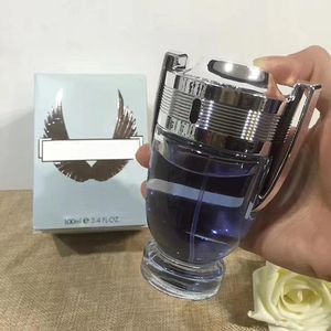 Classic Men Perfume mâle Spray de parfum 100 ml Invictus Edt Brand français Charming Sodeur avec un post-portage rapide