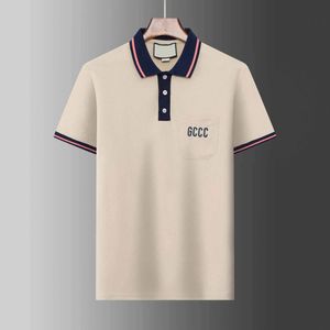 Classic Men Polo Designer Designer Summer Men Shirts Luxury Brand Polo Business Casual Tee Tee Angleterre Shirts Man Tops Asian Size M - xxxl