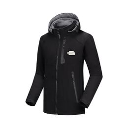 2024 MEN Softshell Jacket Designer buitenshuis waterdichte ademende jas sport jassen vrouwen ski wandelen winter outparden soft shell mannen wandelen jas groot formaat xxxl