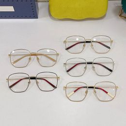 Classique hommes femmes alliage myopie optique lunettes Vintage GG0396O mode Prescription lire avec emballages originaux