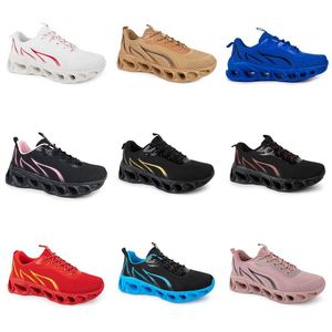 Hombres clásicos Mujeres Zapatos para correr GAI Negro Blanco Púrpura Rosa Verde Azul marino Azul claro Amarillo Beige Fucsia Ciruela desnuda Entrenadores para hombre Zapatillas deportivas femeninas Jun30