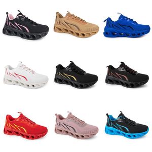 Classique Hommes Femmes Chaussures de course GAI Noir Blanc Violet Rose Vert Bleu Marine Jaune Clair Beige Fuchsia Nude Plum Baskets pour hommes Baskets de sport féminines jun21