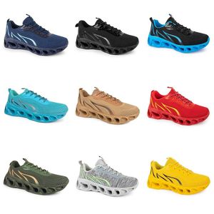 Hombres clásicos Mujeres Zapatos para correr GAI Negro Blanco Púrpura Rosa Verde Azul marino Azul claro Amarillo Beige Desnudo Ciruela Entrenadores para hombre Zapatillas deportivas femeninas Jun2