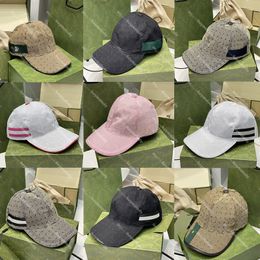 Classic Mens Designer Hat Dames Baseball Cap Designer Letter Fited hoeden Zomer Snapback Sunshade Sport Borduurwerk Casquette Beach Luxe hoeden