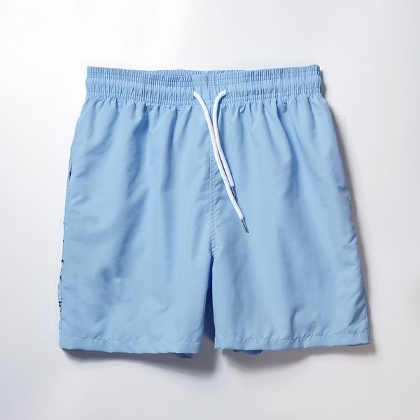 Pantalones cortos clásicos para hombre Diseñador Pantalones cortos de natación de verano Bordado de cocodrilo Transpirable Playa Polo corto Secado rápido Surf Tela de malla corta