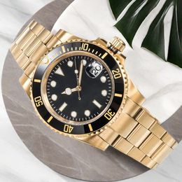 Montre classique pour hommes montre de plongée en acier inoxydable lumineuse étanche montre-bracelet de luxe pour hommes relojs hombre sous-marin montre à mouvement mécanique automatique