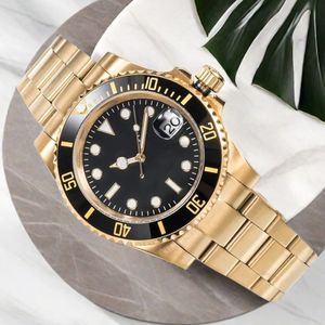 Klassiek herenhorloge Waterdicht lichtgevend roestvrijstalen duikhorloge Mode luxe herenpolshorloge relojs hombre onderzeeër automatisch mechanisch uurwerk horloge