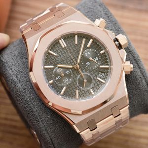 Classic Mens Watchs Mouvement Quartz Regarder 42 mm Fashion Business Wristwatch Montre de Luxe Gifts for Men Multicolor 2191