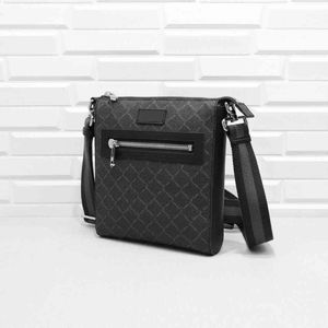 Sacs de messager classiques Taille 21 23 5 4 5cm Men's One épaule Cross Small Bag à l'intérieur Vient avec le code de la série 237p