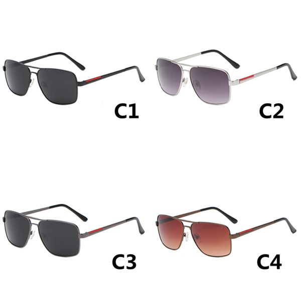 Gafas de sol cuadradas de lujo para hombres, mujeres de verano, gafas de diseñador, gafas negras, gafas de sol Vintage UV400