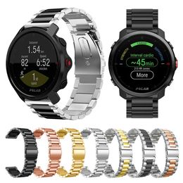 Klassieke metalen band voor Polar Grit X polsband roestvrijstalen horlogeband voor Polar Vantage M Polar Ignite Smart Watch Bracelet H0915