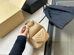 Mini Classic Crossbody Sac Femmes Générat en cuir Loulou Sac de seau de créateur de métal sac de luxe Sac de luxe