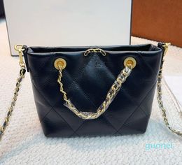 Mini diseñador clásico bolso cruzado cruzado patrón de diamante cadena de oro embrague de hombro bolso de cuero bolso blanco