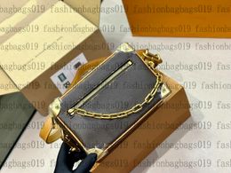 Classic Mini Soft Trunk Box M23144 Sac hommes femmes Sac à main Designer sac à bandoulière Chain Messenger Purse wallet Sac à main Camera Luxurys Bags M82558 M22588