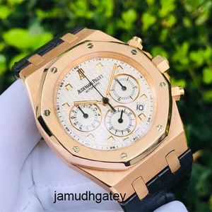 Classic Minimalist AP Watch Millennium Series 18K Rose Gold Automatic Mechanical Mens Watch 26022or OO D088CR.01 Luxury Goods