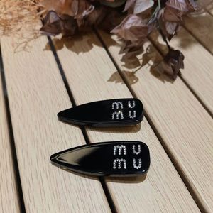 Classic Miu Womens Designer Hairpin Letter Bandband ACCESSOIRES DE LA MODE 10A