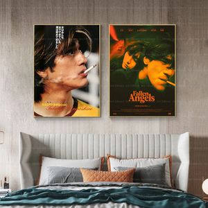 Classic Movie Fallen Angels (1995) Wong Kar-Wai Film Canvas Painting Vintage Wall Art Pictures Retro Home Bar Hotel Decor