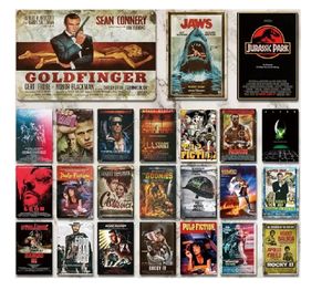 Klassieke Film Metalen Schilderij Borden Poster Emaille Bord Plaque Vintage Muur Decor voor Bar Pub Club Man Cave Film Borden Bier Drink Water Grootte 30X20CM