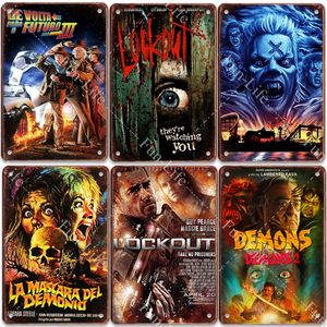 Klassieke filmposter metalen tinnen tekens vintage horror bord plaque bord voor bar pub club café kantoor thuis muur decor 20x30cm woo beste kwaliteit