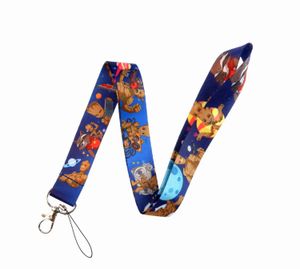 Film classique Super héros Anime lanière porte-clés lanières pour clés Badge ID téléphone portable corde sangles de cou accessoires cadeaux