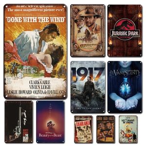 Klassieke films film poster metal schilderij plaquette blikken bord vintage filmkamer shop decor bord borden retro cinema stickers man cave home decor