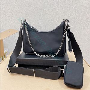 Vente 3 pièces Sacs à bandoulière homme femmes Luxurys Designers sac à bandoulière en nylon trois pièces ensemble Femmes Sac Style Casual Sacs à main Mode Femme fourre-tout Pochettes