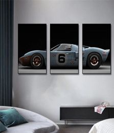 Affiches classiques de la Muscle Car Ford Mustang Shelby Ford Toile Peinture Scandinavian Wall Art Picture For Living Room Home Decor1729572