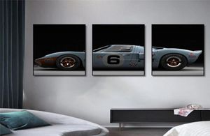 Affiches classiques de la voiture de muscle Ford Mustang Shelby Ford Toile Peinture Scandinavian Wall Art Picture For Living Room Home Decor4813979