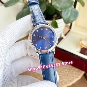 Classique nouvelles femmes automatique mécanique montres géométrique nacre coquille montre-bracelet femme en acier inoxydable horloge 35mm