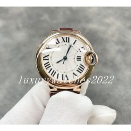 Klassieke nieuwe vrouwen horloges 33 mm Echte Lether Strap Geometric Ladies Roman Number Quartz Beweging PolsWatch Montre de Luxe