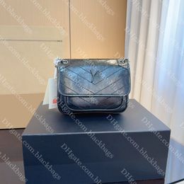 Klassieke Niki Chain Bag Designer Messenger Bag Leren schoudertas Hoge kwaliteit Lady Grote lederen portemonnee Luxe Crossbody tas met doos