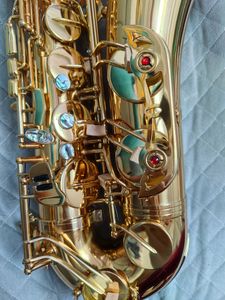 Saxophone ténor professionnel Bb, structure originale classique 803, renforcement à double nervure, clé d'ormeau, tonalité de haute qualité