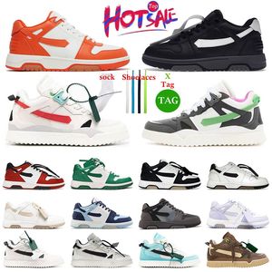 Klassieke Out of Office aaa+ Kwaliteit Designer Schoenen offswhite Heren off Sports Mid top Spons Zwart Wit Casual Dames offeswhite Lage Trainers Plate-forme Sneakers