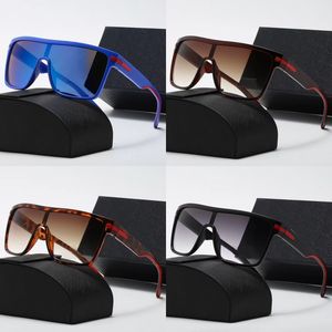 Gafas de sol de gran tamaño clásicas Pafas de sol diseñador para hombres Simples Lunette Lunette Homme Fashion Ski Gafas de sol polarizadas para mujer PJ040 Q2