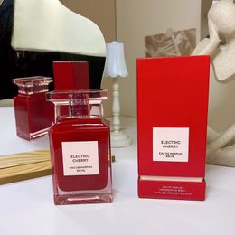Klassiek parfum voor vrouwen en mannen Elektrische kersen anti-perspirant Deodorant Spray 50/100 ml EDP Natural Unisex Cologne 1.7/3.4 fl.oz Langdurige geurgeur voor geschenk