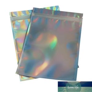 Sac d'emballage laser PET classique sac en aluminium sac refermable pochettes anti-odeurs accessoires de téléphone portable cosmétique