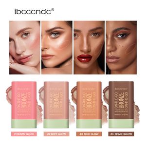 Ibccccndc bronzer make-up contour stick warme gloed 3d getinte vochtsticks waterdichte langdurige felle highlighter contouring blush oogschaduw