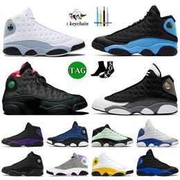 Jumpman 13 chaussures de basket-ball pour hommes femmes 13s bleu gris solefly noir silex chat court violet chicago cao et bas baskets baskets formateurs 36-47