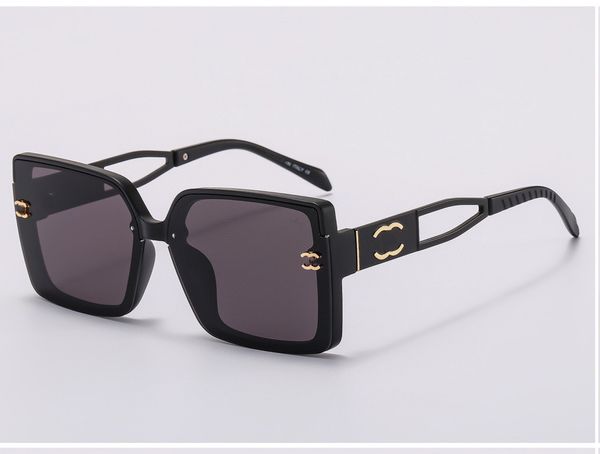 Lunettes de soleil design pour hommes femmes rétro lunettes UV400 nuances extérieures acétate cadre mode classique dame lunettes de soleil miroirs avec boîte 5 couleurs CHAN1302