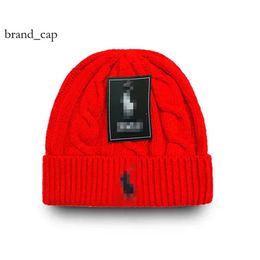 Classic Polo Designer Automne Hiver Beautiers Hot Style Hot Style Men and Women Fashion Universal Treed Cap Automne Wool Outdoor Luxury Luxury Ralphe Laurenxe Skull Caps FD4