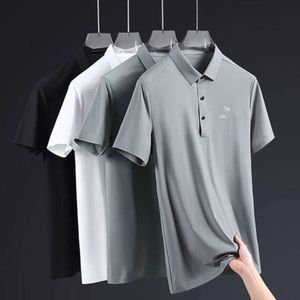 Polo classique Men T-shirt Lettres simples broderie Tee Graphique Casual Business Short Designer Shirt